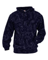 Badger Unisex Tie-Dyed Triblend Hooded Sweatshirt