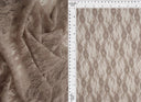 Tela de encaje elástica de 1 yarda, material ligero, flexible y transparente, 58/60 pulgadas de ancho