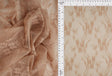 Floral Lace Nylon Spandex Khaki