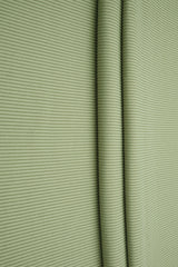 1 Yard Solid 2x2 Peach Rib Knit Fabric, 48? Wide Polyester Spandex Blend