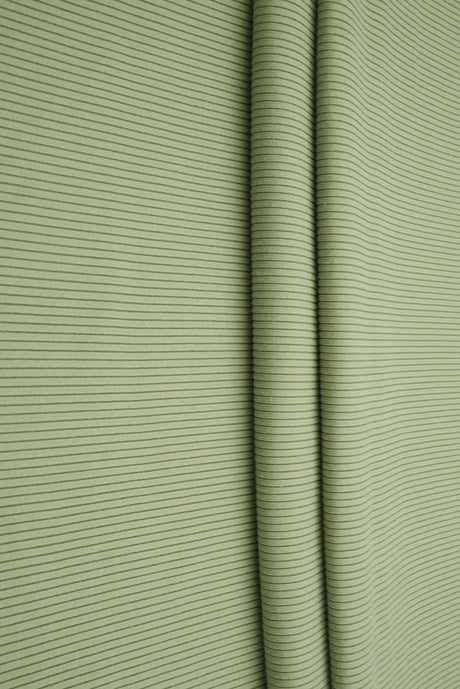 1 Yard Solid 2x2 Peach Rib Knit Fabric, 48? Wide Polyester Spandex Blend