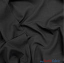 100% Cotton Poplin Cotton Fabric - White, Navy Blue, Black, 60" Wide (1 Yard)