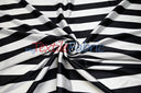 Stripe Satin Charmeuse Polyester Fabric - 2" Stripe, Multiple Colors, 58/60" Width (1 Yard)