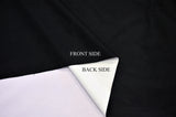 Blackout Lining Polyester Cotton Fabric - Blackout Curtain Liner, Solid, 54" Wide (1 Yard)