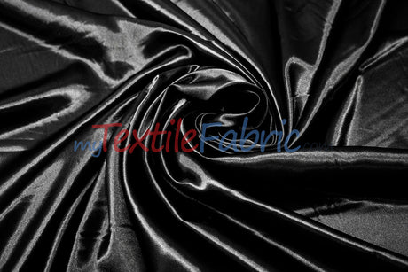 Charmeuse Satin Polyester Fabric - Solid, 58/60" Width, Multiple Colors (1 Yard)