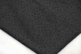 Diamond Glimmer Knit Polyester Spandex Fabric - Metallic Glitter, 56" Width (1 Yard)