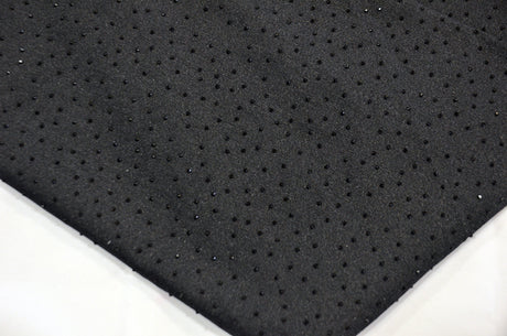 Diamond Glimmer Knit Polyester Spandex Fabric - Metallic Glitter, 56" Width (1 Yard)