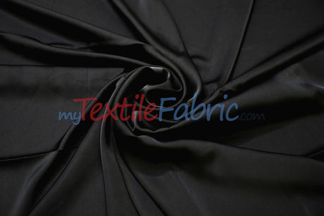 Double Sided Satin Polyester Fabric - Glossy Finish, 60" Width (1 Yard)