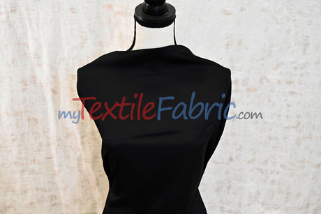 Double Sided Satin Polyester Fabric - Glossy Finish, 60" Width (1 Yard)