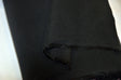 Fire Retardant Cotton Duvetyn Fabric - Black, White, Solid, 58" Width (Yard, Bolt, 3X3 Sample Swatch)