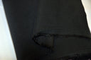 Fire Retardant Cotton Duvetyn Fabric - Black, White, Solid, 58" Width (Yard, Bolt, 3X3 Sample Swatch)