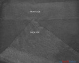 Fusible Interfacing Polyester Fabric - Black And White Semi Solid, 58/60" Width (Yards)