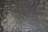 Hologram Quad Sequins Polyester Fabric - Holographic Square Sequins, 40" Width, 7 Colors (1 Yard)