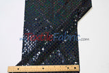 Holographic Shimmer Sequins Fabric - Lightweight Flowy Holographic Sequins, 45" Width (1 Yard)