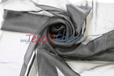 Crystal Organza Nylon Fabric - Sheer Sparkling, 45" Width (1 Yard)