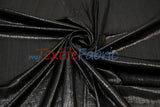 Metallic Stretch Slinky Polyester Spandex Fabric - Metallic Solid, 58" Width, Multiple Colors (1 Yard)