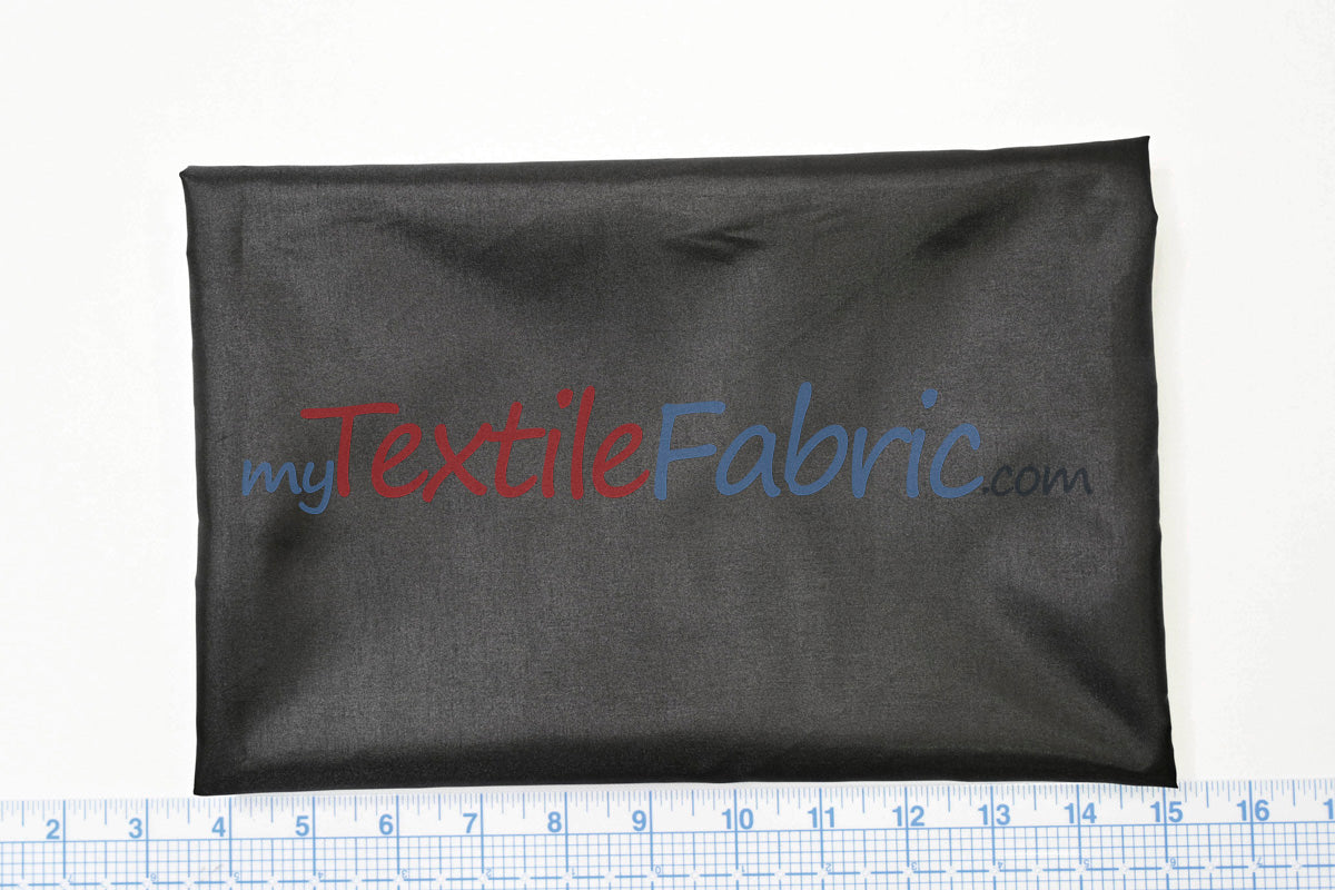 Polyester Silky Habotai Lining Polyester Fabric - Solid, 58" Wide (Sample Swatch)