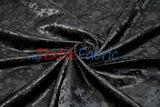 Satin Jacquard Satin Polyester Fabric - Satin Flower Brocade, 58/60" Width, Sample Swatch 3"x3" (1 Sample Swatch)