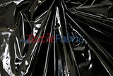 Shiny Stretch Patent Vinyl Fabric - 94% Polyester, 6% Spandex, Glossy Finish, 55" Width (1 Yard)