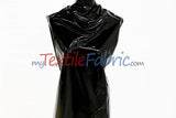 Shiny Stretch Patent Vinyl Fabric - 94% Polyester, 6% Spandex, Glossy Finish, 55" Width (1 Yard)