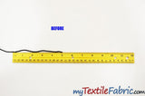 Black 3Mm Round Knitted Elastic Cord - Nylon Spandex Fabric, Black Solid, 3Mm Width (1400 Yards)