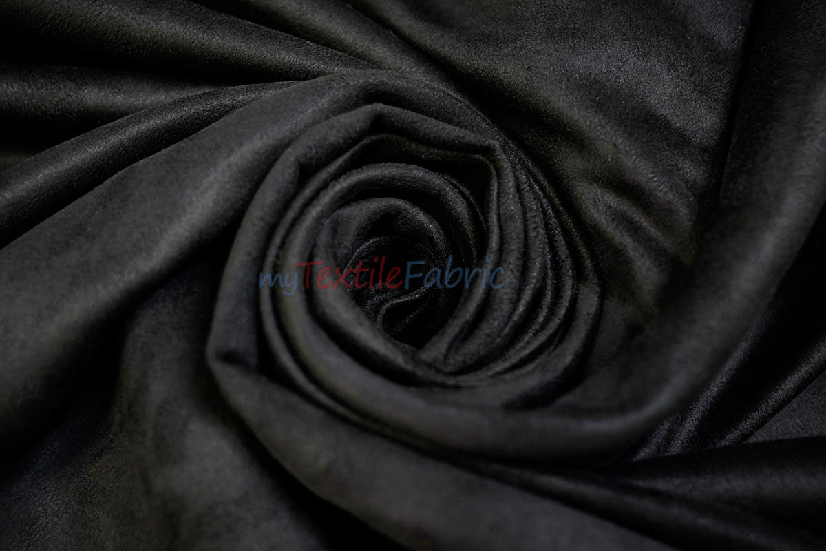 Microsuede Faux Suede Fabric - 40 Colors, 60" Width (Continuous Yards)