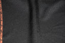 Black Polyester Suiting Fabric - Black Woven, 58" Wide (1 Yard)
