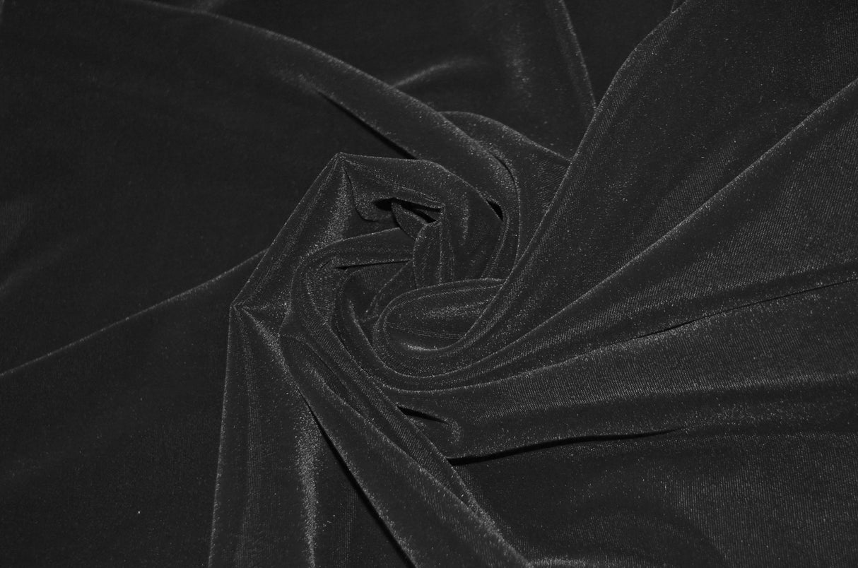 Triple Velvet Acetate Nylon Fabric - Multiple Colors, 44/45" Width (1 Yard)