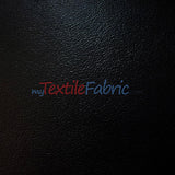 Soft And Smooth Vinyl Fabric - Faux Leather, Solid Colors, 54" Width (1 Yard)