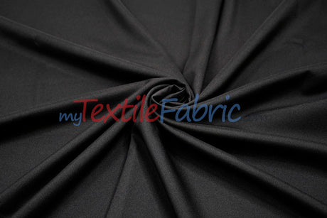 Scuba Double Knit Polyester Fabric - Solid Multiple Colors, 58/60" Width (1 Yard)