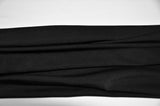 Yoga Spandex Polyester Spandex Fabric - White And Black, 58/60" Width, Slight Sheen, 4 Way Stretch (1 Yard)