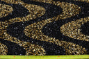 Sequins Velvet Wave Spandex Velvet Fabric - Two Tone Sequins, Multiple Colors, 58/60" Width (1 Yard)