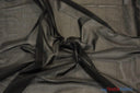 Dura Power Mesh Nylon Spandex Fabric - Black, Nude, White Sheer Open Work, 60" Width (1 Yard)