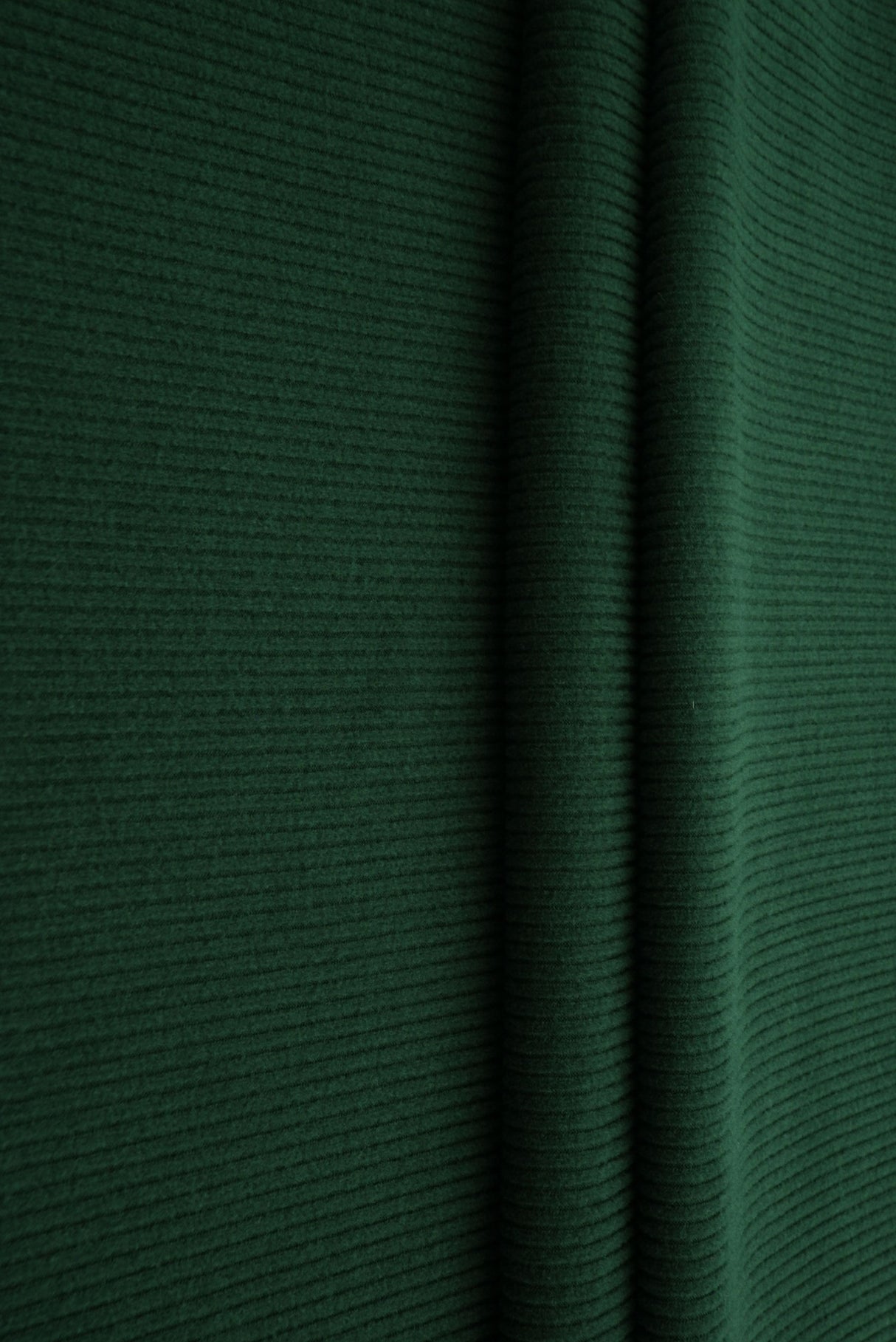 Ribbed Knit Fleece Solid