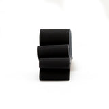 Italian Black Reflective Ribbon - 0.875"