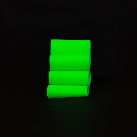 Italian Neon Green Reflective Ribbon - 0.875"