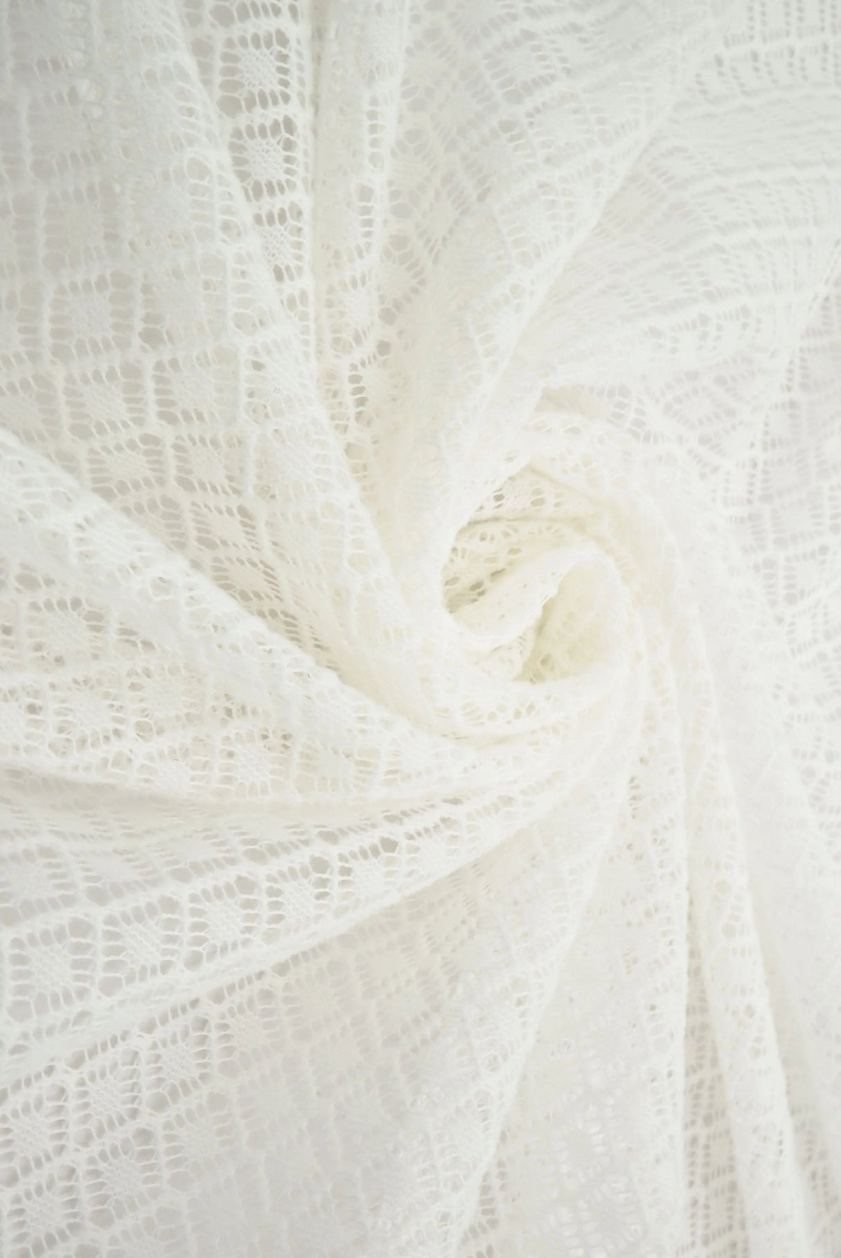 1 Yard Warp Lace Fleece Fabric, 57? Wide 100% Polyester