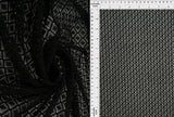 1 Yard Warp Lace Fleece Fabric, 57? Wide 100% Polyester