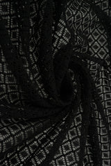 Warp Lace Fleece Knit