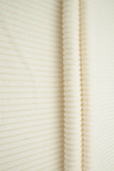 Ribbed Interlock Fleece Knit Fabric