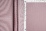 Ribbed Interlock Fleece Knit Fabric