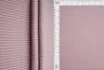 Ribbed Interlock Fleece Knit Fabric