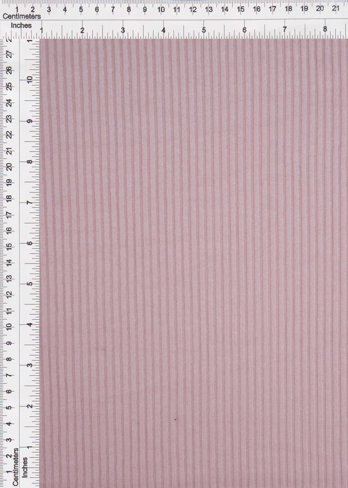 Ribbed Interlock Fleece Knit Fabric