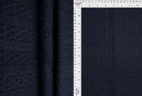 1 Yard Sweater Pointelle Jacquard Fabric Stretch Rayon Nylon Polyester Spandex 58/59 Inches Wide