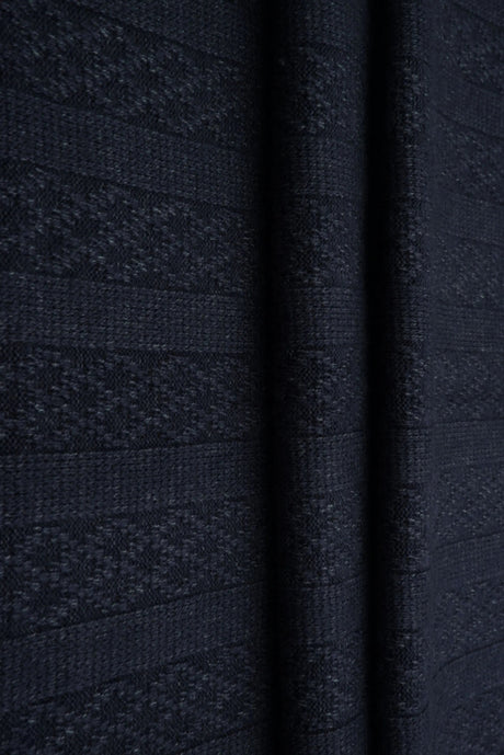 1 Yard Sweater Pointelle Jacquard Fabric Stretch Rayon Nylon Polyester Spandex 58/59 Inches Wide