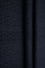 Pointelle Jacquard Liverpool Knit Indigo