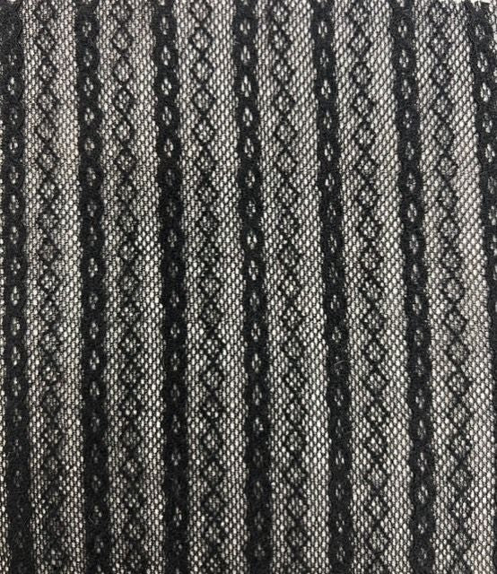 Geometric Fleece Lace Fabric