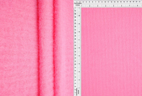 Feather Yarn Rib Knit Fabric