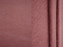 Chenille Feather Yarn Knit Fabric Wine