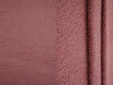 Chenille Feather Yarn Knit Fabric Wine